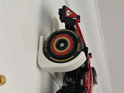 Large LEGOs F1 car wall mount