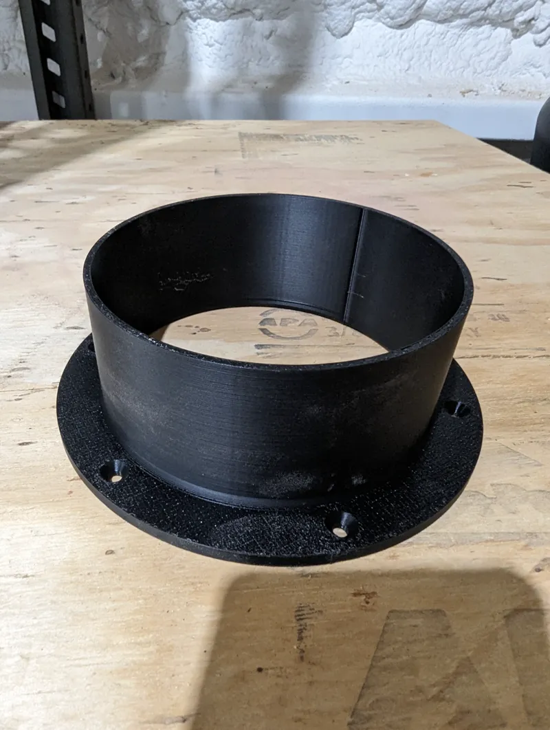 5" Flanged Dust Port