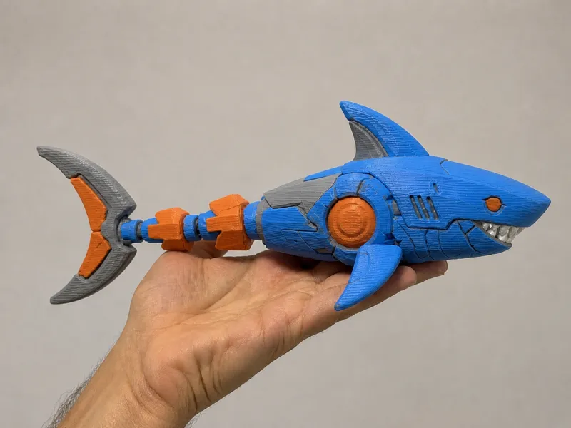 Cyber Shark – Articulated