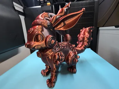 Steampunk Christman Pokemon – EEVEE
