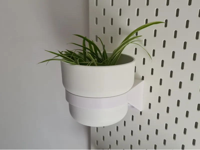 IKEA FÖRENLIG 12cm pot SKÅDIS mount