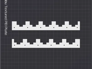 10-Slot Frame Spacer (Afstandsreep) - Spaarkast