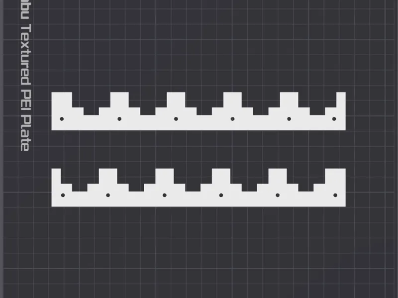 10-Slot Frame Spacer (Afstandsreep) - Spaarkast