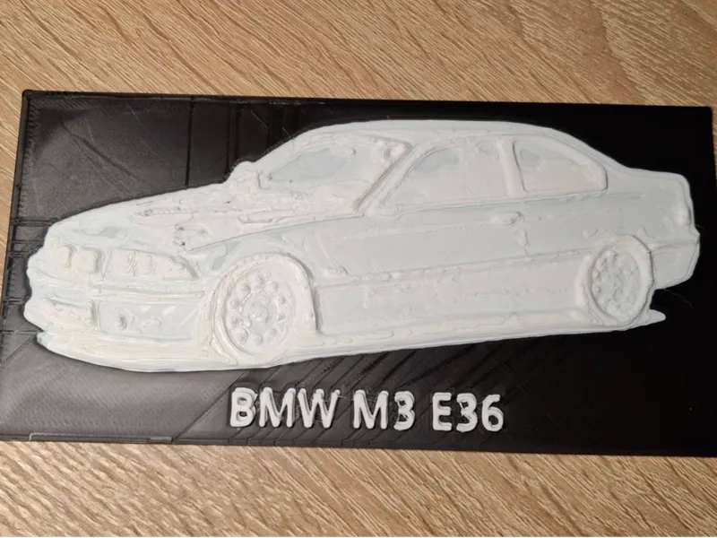 3D Portrait BMW M3 E36