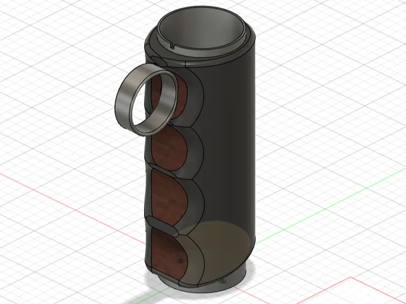 Kitchen torch grip