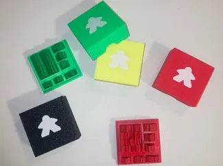 Meeple Case Box - Carcassonne Big Box