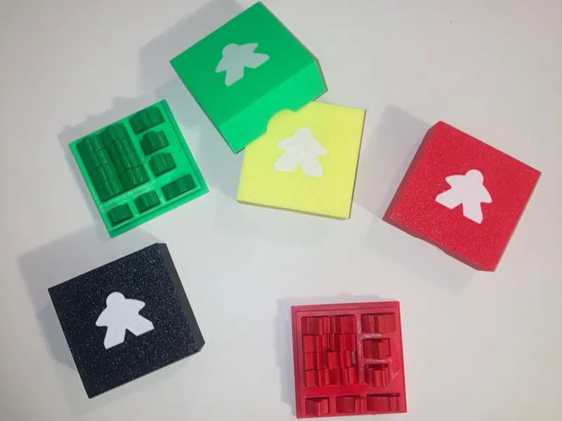 Meeple Case Box - Carcassonne Big Box