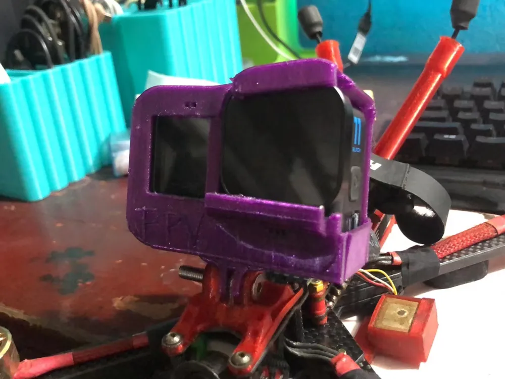 Gopro 9 10 11 12 Print Mount - Free 3D Print Model - MakerWorld