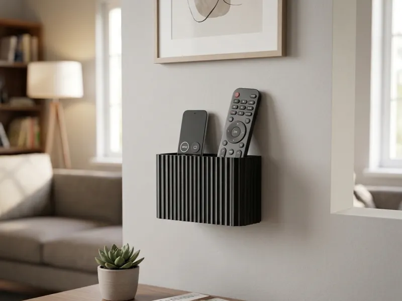 Wall Mounted Remote Holder / Remote Caddy