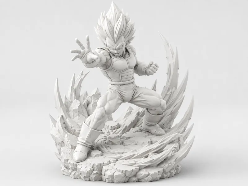 Vegeta SSJ Figure Dragon Ball