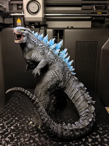 Modelo para impresión 3D: Atomic Monster King - Ultra Detailed Model — vista de referencia 2