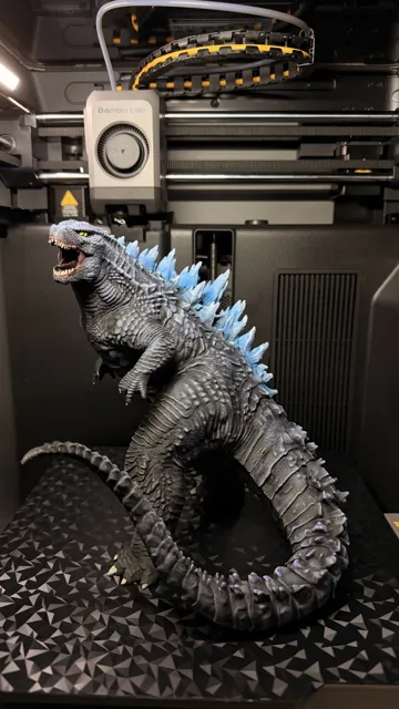 Modelo para impresión 3D: Atomic Monster King - Ultra Detailed Model — vista de referencia 3
