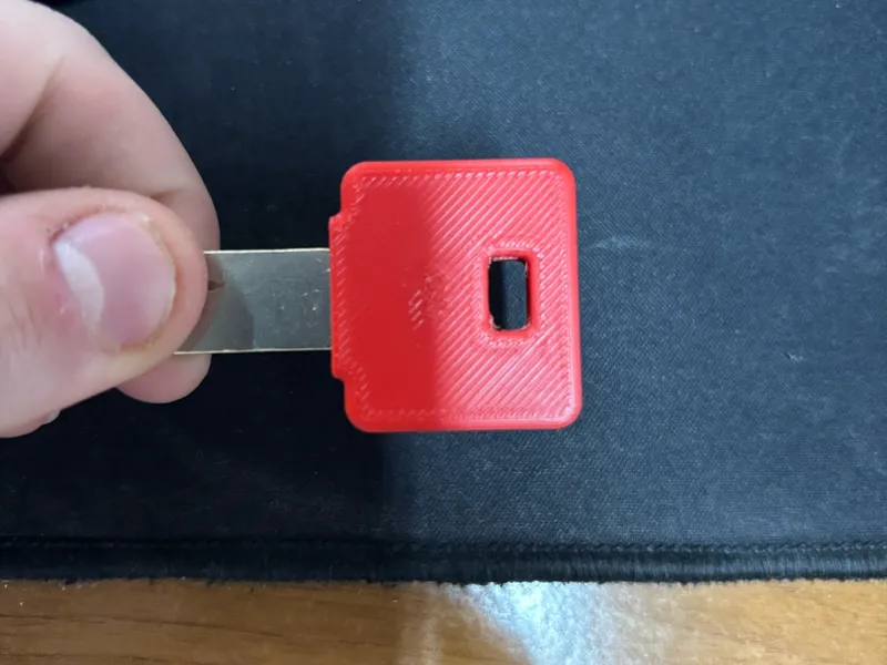 PLASTIC COVER FOR EUROPEAN KEY