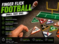 Finger Flick Football–Mini Field with Custom Teams & Storage