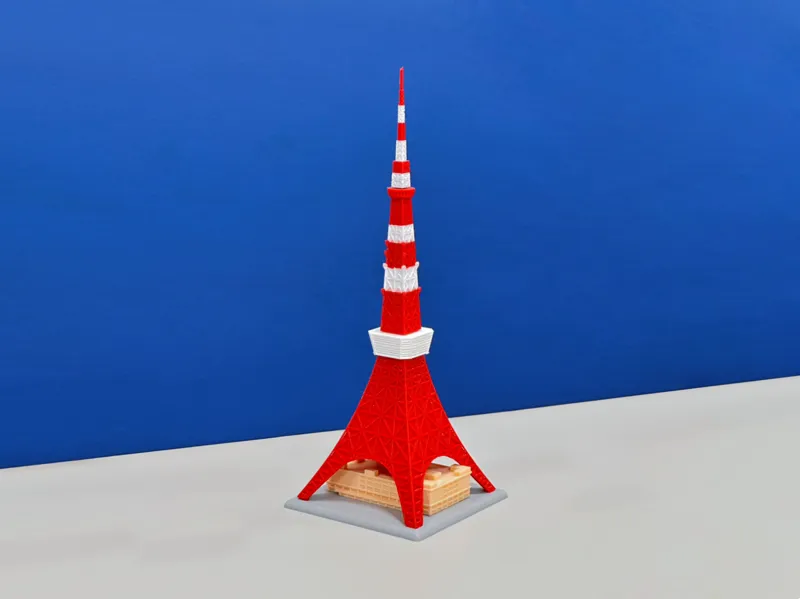 TOKYO TOWER N scale 1:1500 diorama