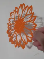 Pochoir tournesol — photo 3