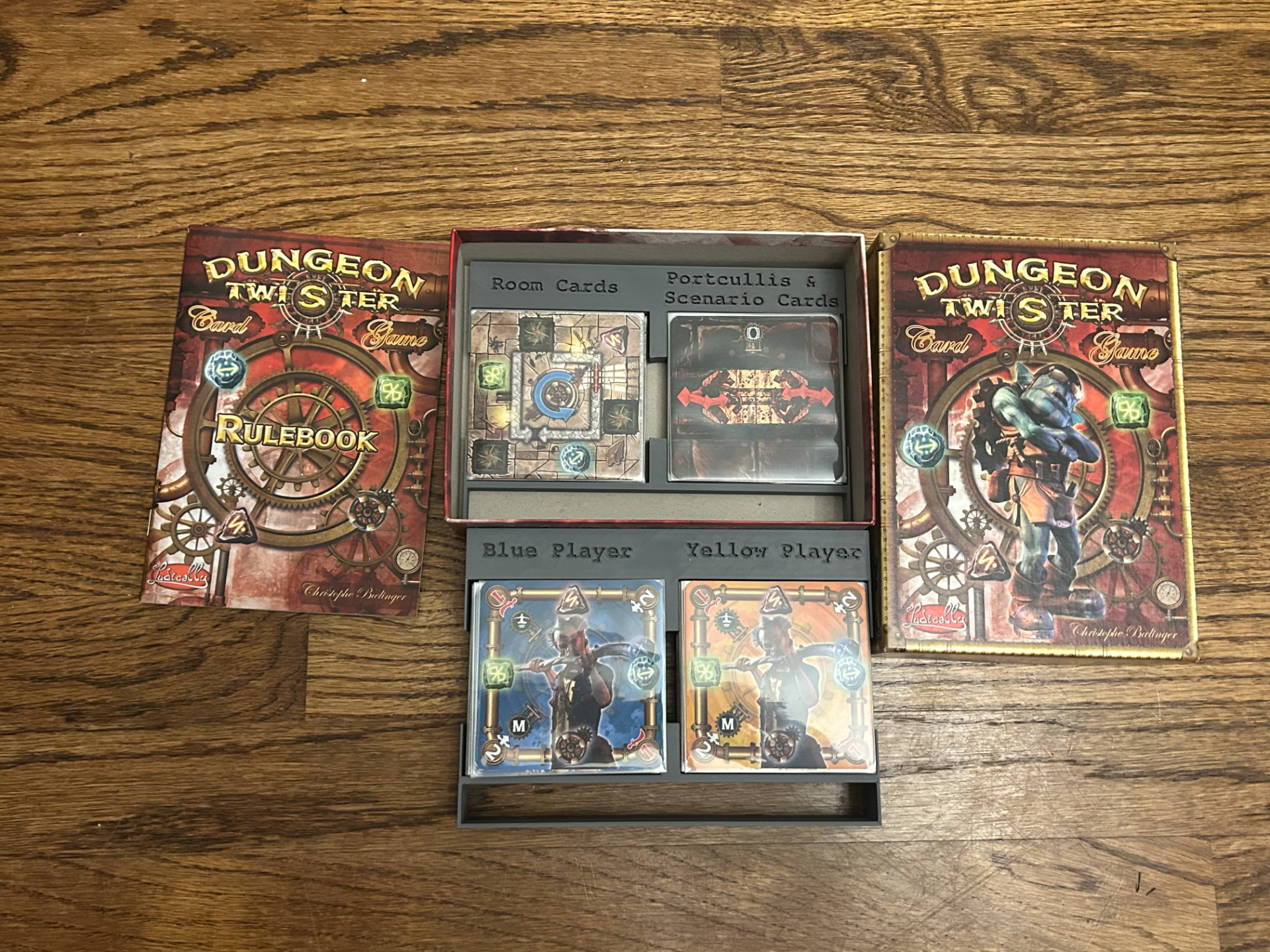 Dungeon Twister Board Game Insert 