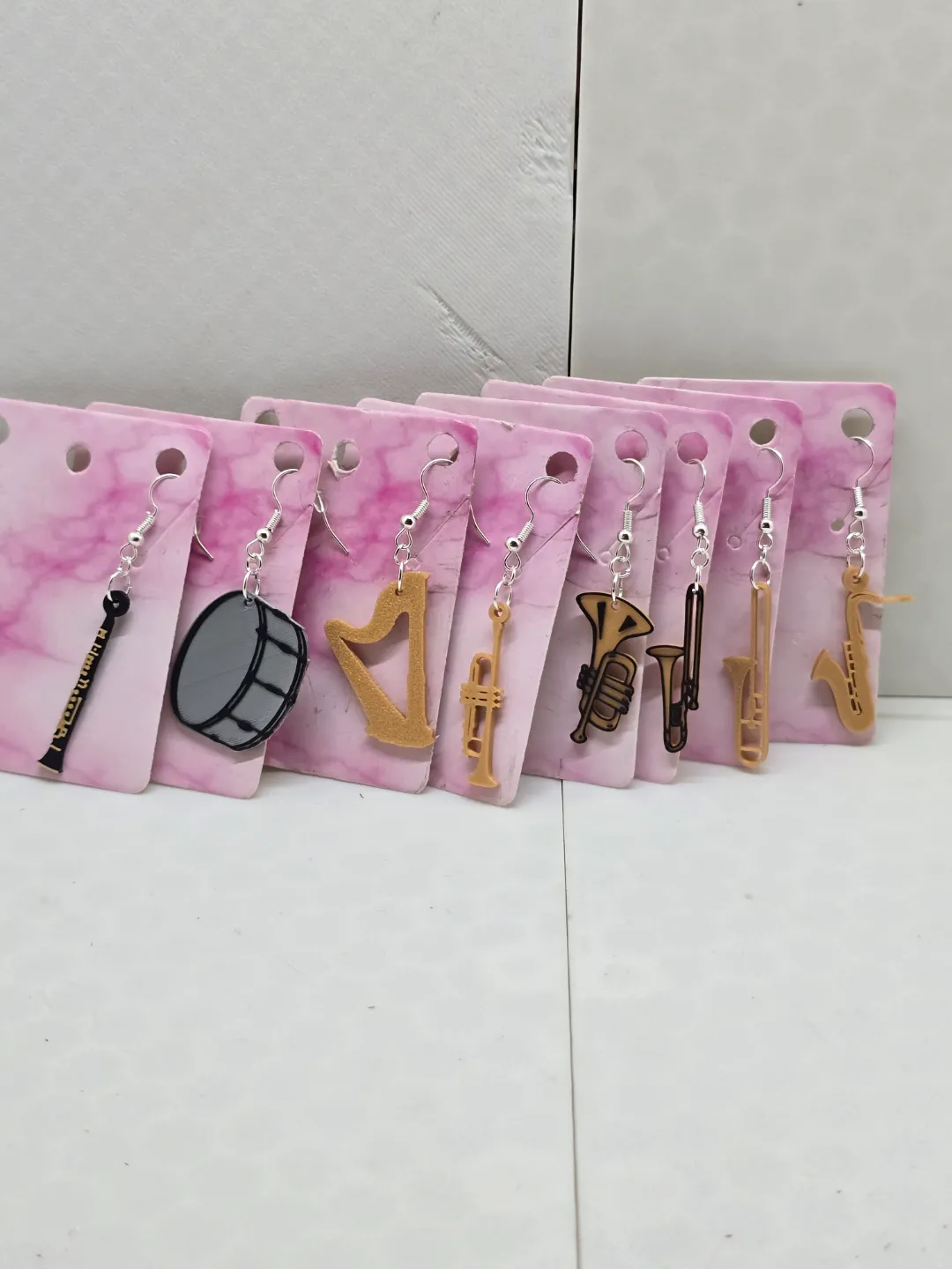 Instrument Earrings view 2