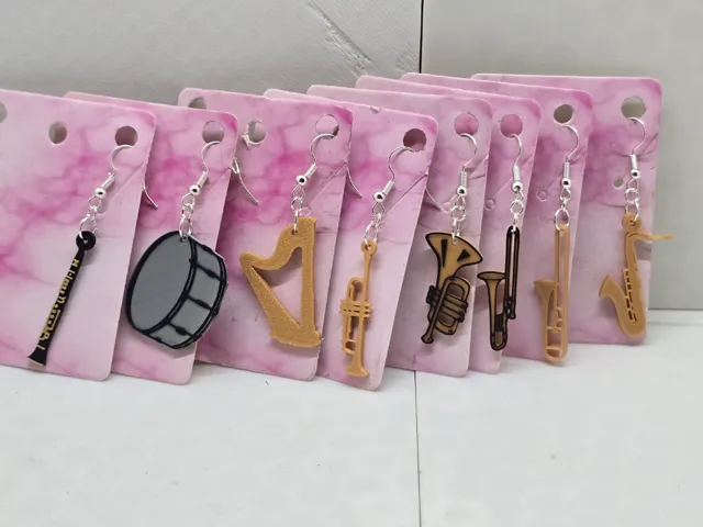 Instrument Earrings