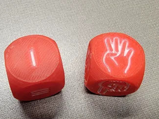 Subitising Dice 0-5