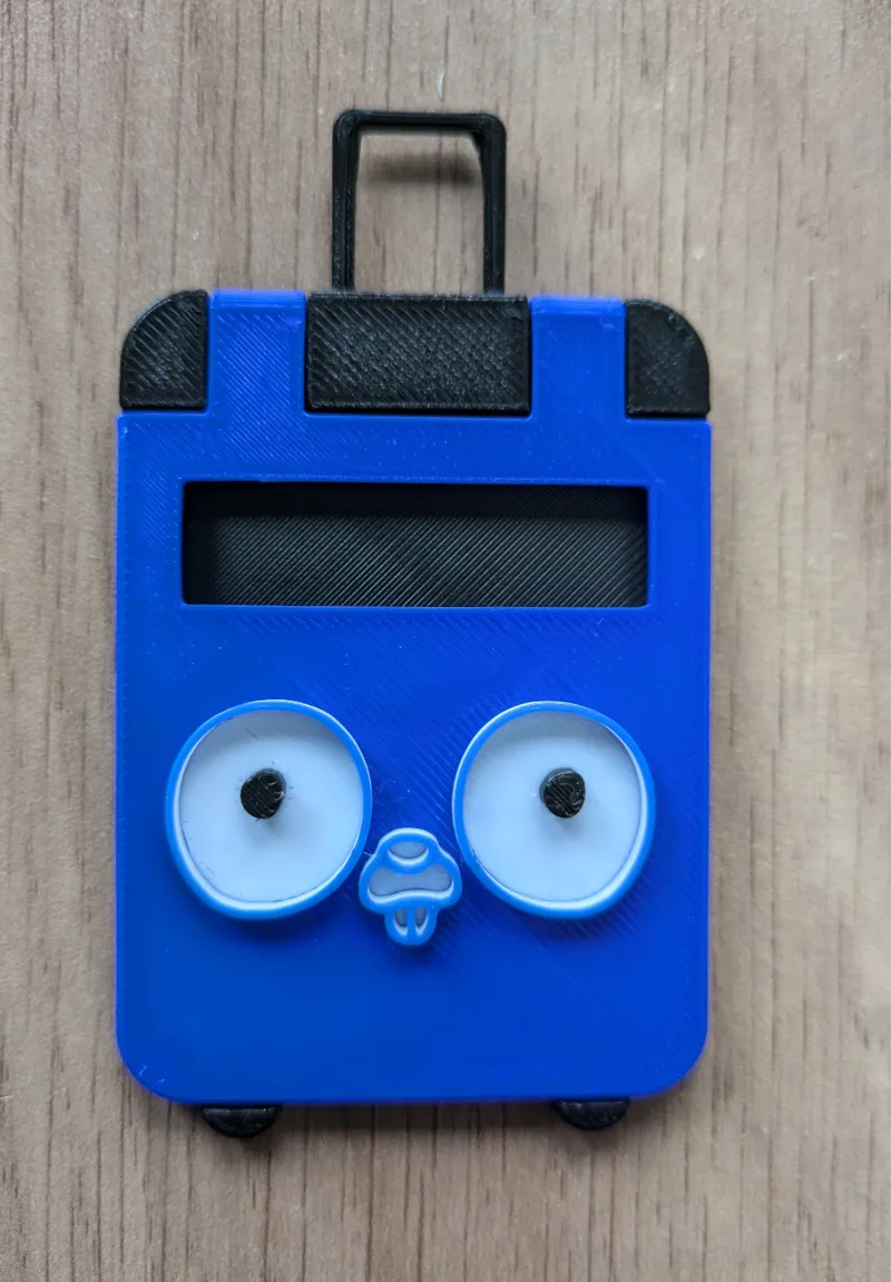 Gopher Luggage Tag
