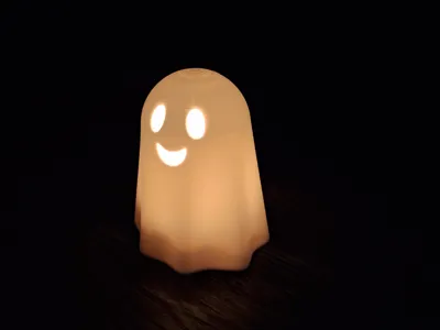 Ghost for tealights