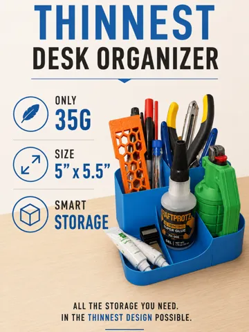Organizador: World Thinnest Desk Organizer - Only 35g — vista de referencia 2