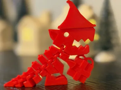 Flexi Dino Christmas Edition