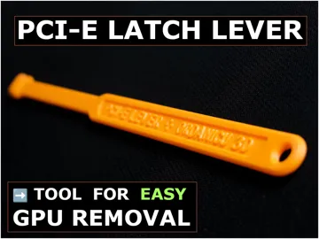 Accesorio de taller: PCI-E Latch Lever - Easy GPU Removal Tool — vista de referencia 3