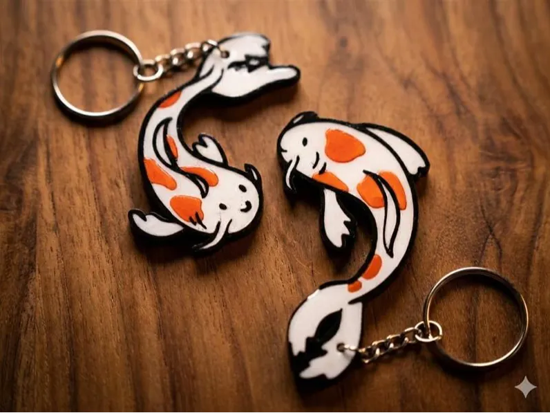 Koi Fish - Easy Print