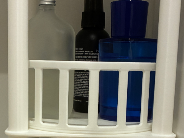 Modular Rotating Storage Organizer (3-Part Design)