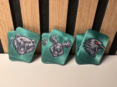 Pocket Aces - Fierce Animal Version