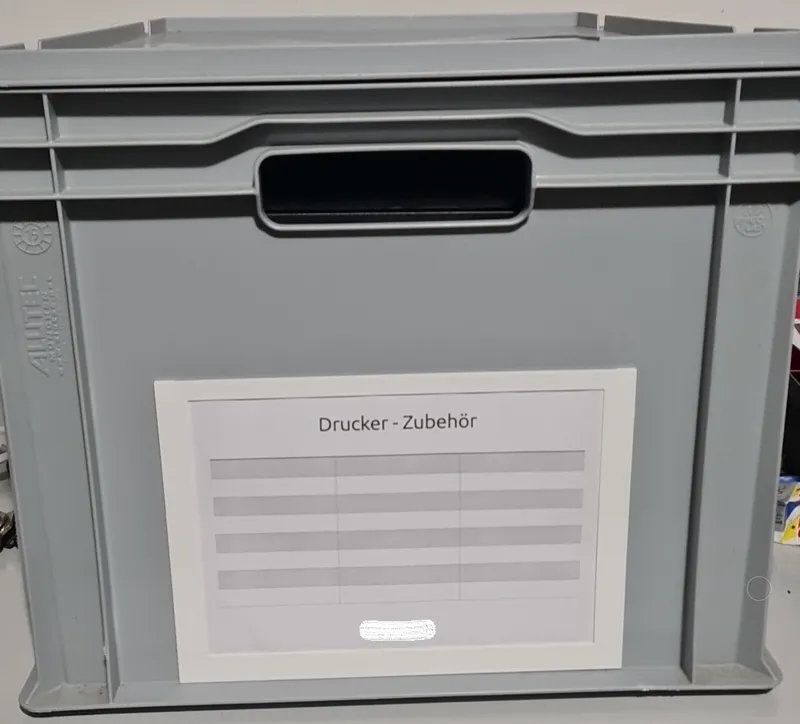 Eurobox A5 and A6 labeling