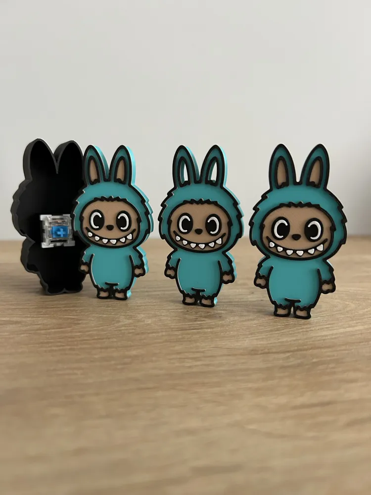 Set of labuba fidget clicker, keychain, shelf toys by azazello2k5 ...