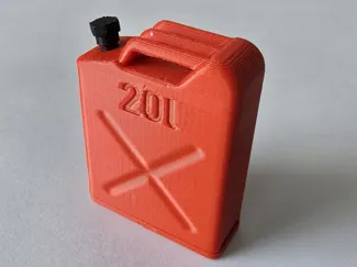 Fuel canister 20 liters 1/10 scale