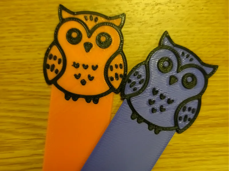 Cute Owl Bookmark