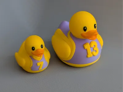 Sports Jersey Rubber Duck – Fan Duck Figurine
