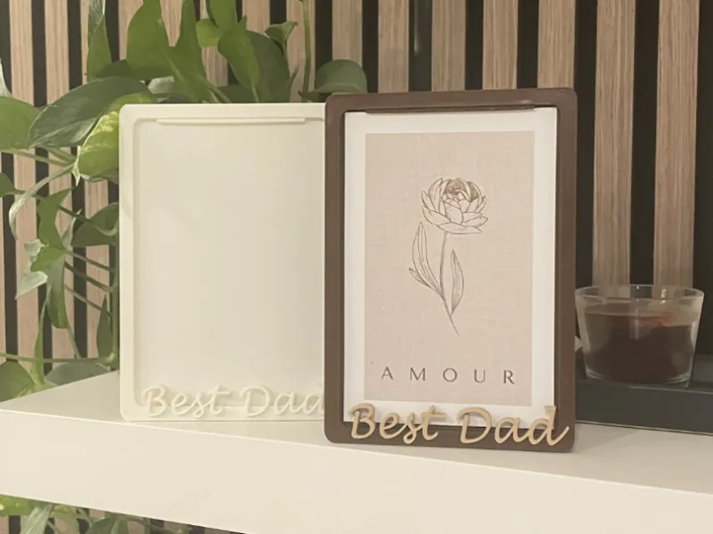 Best Dad Photo holder 10x15cm