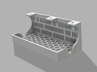 Under Desk Power Adapter Storage Box