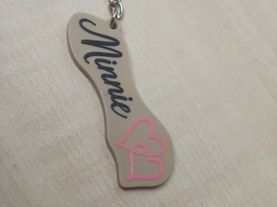 Minnie kaychain