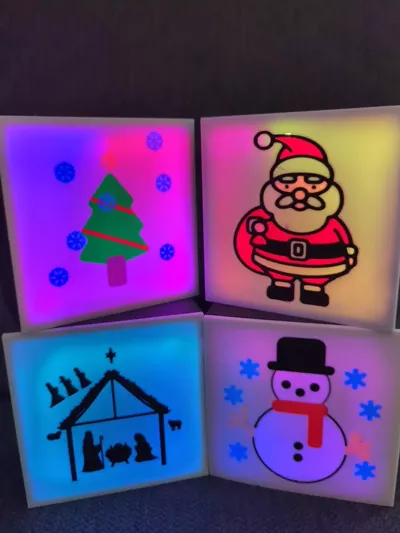 Hot Swap LightBox White Template Remixed By 3DNow PT MakerWorld Hot Swap LightBox White Template Remixed By 3DNow PT MakerWorld