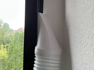 KOENIC Klimaschlauch-Adapter für Kippfenster