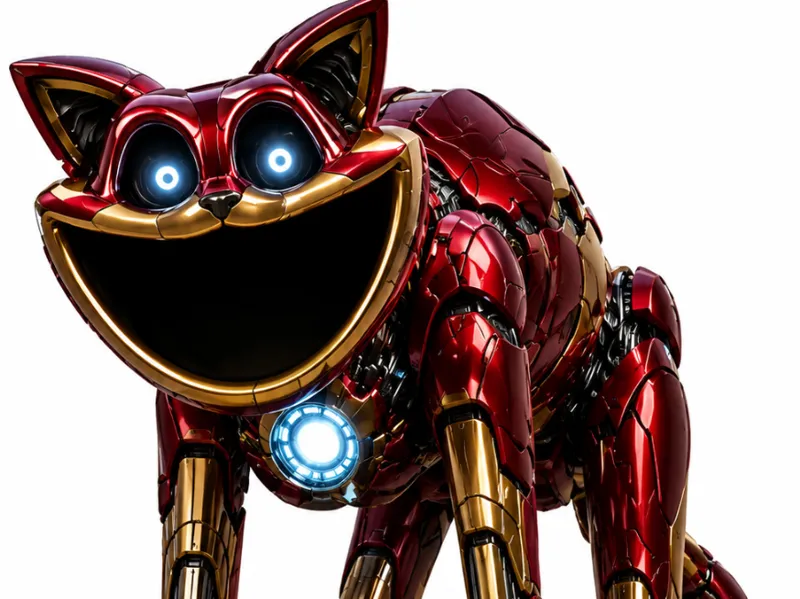 Mecha CatNap - Iron Man Style -Poppy Playtime
