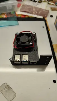 Support rack pour Raspberry Pi 4 avec ventilateur en option — photo 3