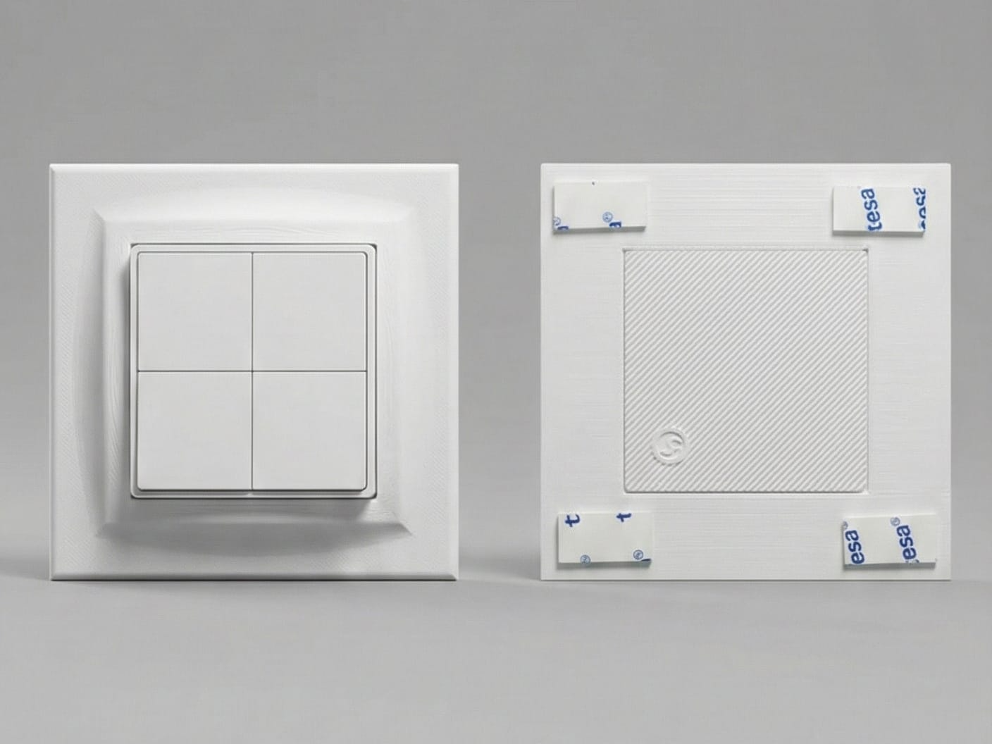 Shelly BLU Wall Switch 4 Frame - Magnetic/Tape