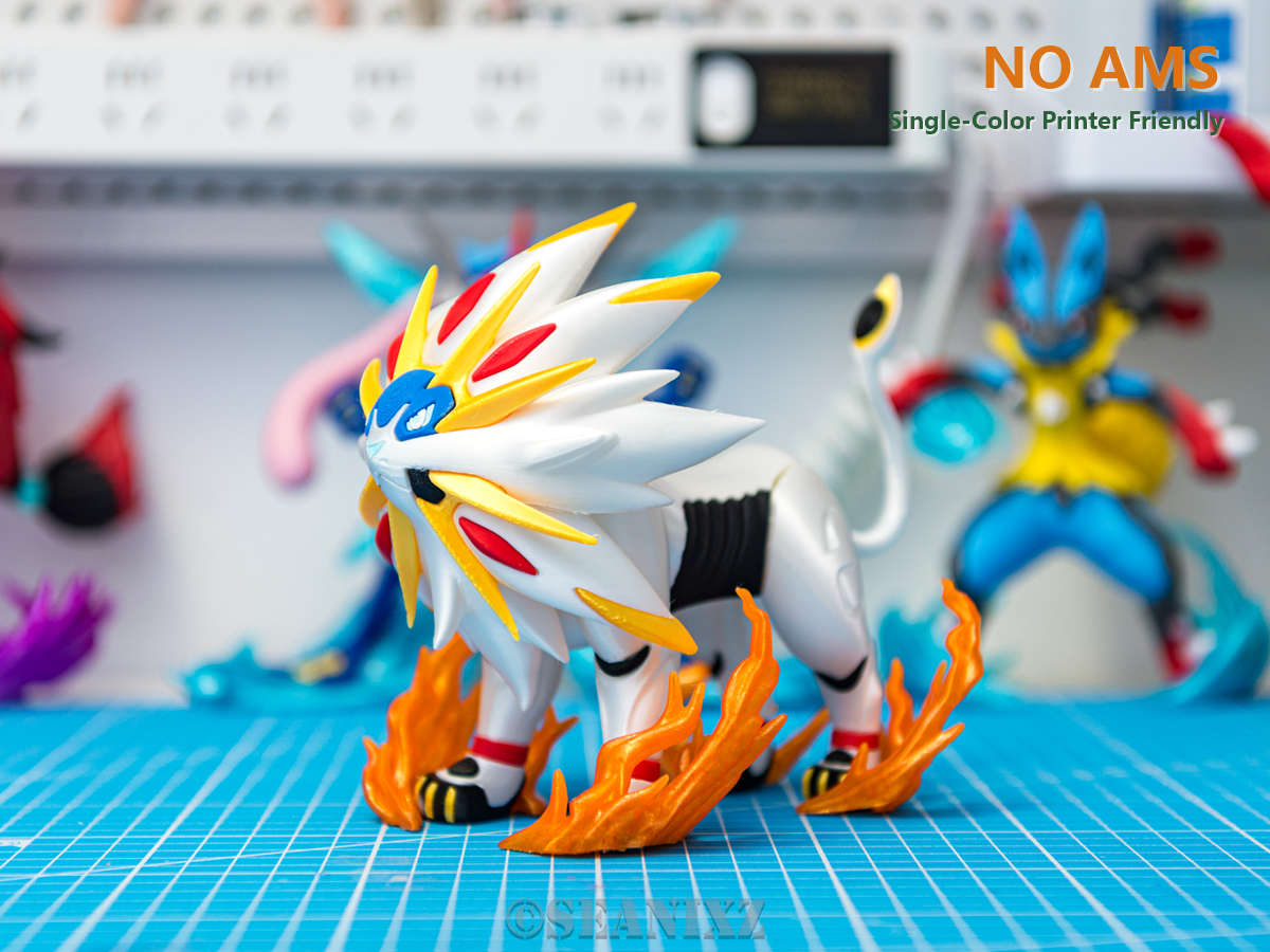 Pokémon Solgaleo 14.5cm Multipart | No AMS - 1
