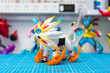 Accesorio para impresora 3D: Pokémon Solgaleo 14.5cm Multipart | No AMS — vista de referencia 3