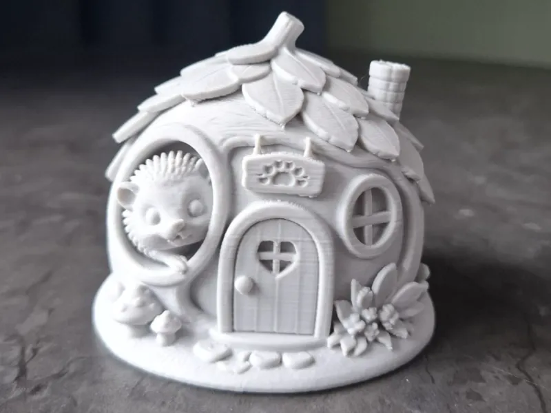 Hedgehog Fairy House