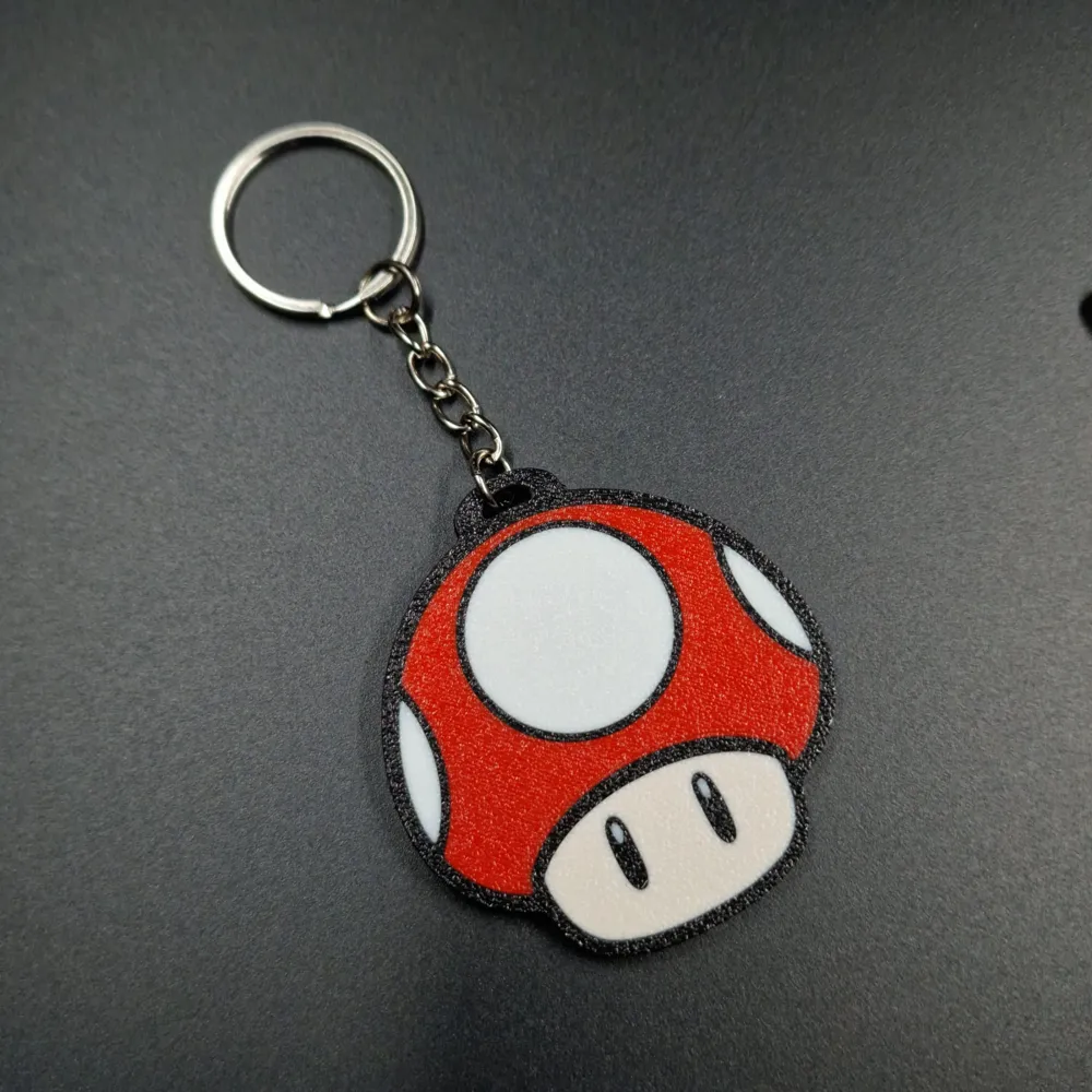 SUPER MARIO GALAXY Keychain - Free 3D Print Model - MakerWorld