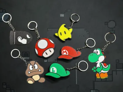 SUPER MARIO GALAXY Keychain